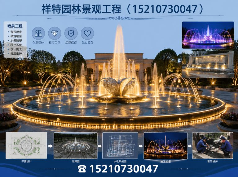 安新县祥特园林景观工程展示图